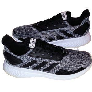 Adidas Duramo 9 Cloudfoam Running Shoes Black/White BB6917 Men's 12 MSRP 129.00